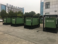 Compresseur d'air certifié Atex Sullair 185cfm démarrage hydraulique tout type mécanique avec cadre de levage DNV