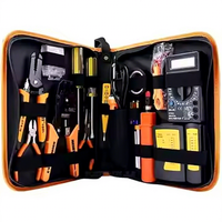 Testeur LAN RJ45 Kit d'outils de réparation pour réseau RJ45 RJ11 RJ12 Pince à sertir pour câble réseau Équipement électrique
