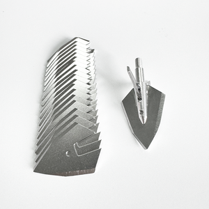 Tùy Chỉnh 100 Hạt Cố Định 4 Lưỡi <span class=keywords><strong>Broadheads</strong></span> Cho Nỏ Gia Công Nhôm Hợp Kim Thép Không Gỉ Bắn Cung Săn Bắn Tên Đầu Mũi Tên - Product Image 1