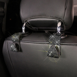 Couverture de <span class=keywords><strong>volant</strong></span> à strass pour femmes, élégante, noire, avec poignée, motif déesse - Product Image 6