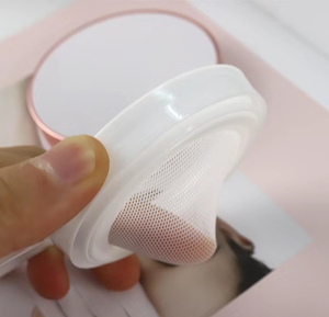 Xinrunjin 20g Portable En Plastique Vide Cosmétique Réglage Poudre Boîte Spot Élastique Maille Ceinture pour Poudre Libre Sous Emballage Pratique - Product Image 4