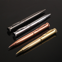 Stylo bille de luxe en métal NMFT-007 JR Twist, haute qualité, logo personnalisé, stylo cadeau, encre bleue/noire 1,0 mm