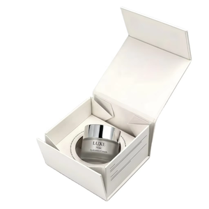 Caja de Regalo Plegable Personalizada para Cremas y Sueros para el Cuidado de la Piel, Bandeja Interior Plegable que Ahorra Espacio y Costos de Envío, Cajas de Papel para Cosméticos - Product Image 1