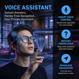 แว่นตาอัจฉริยะ Miccell PAG06 พร้อมระบบชาร์จแม่เหล็ก กล้องบันทึกภาพแบบ FPV และระบบแปลภาษา AI แบบเรียลไทม์ สำหรับ<span class=keywords><strong>การ</strong></span>เดินทาง ธุรกิจ และกิจกรรมกลางแจ้ง - Product Image 5