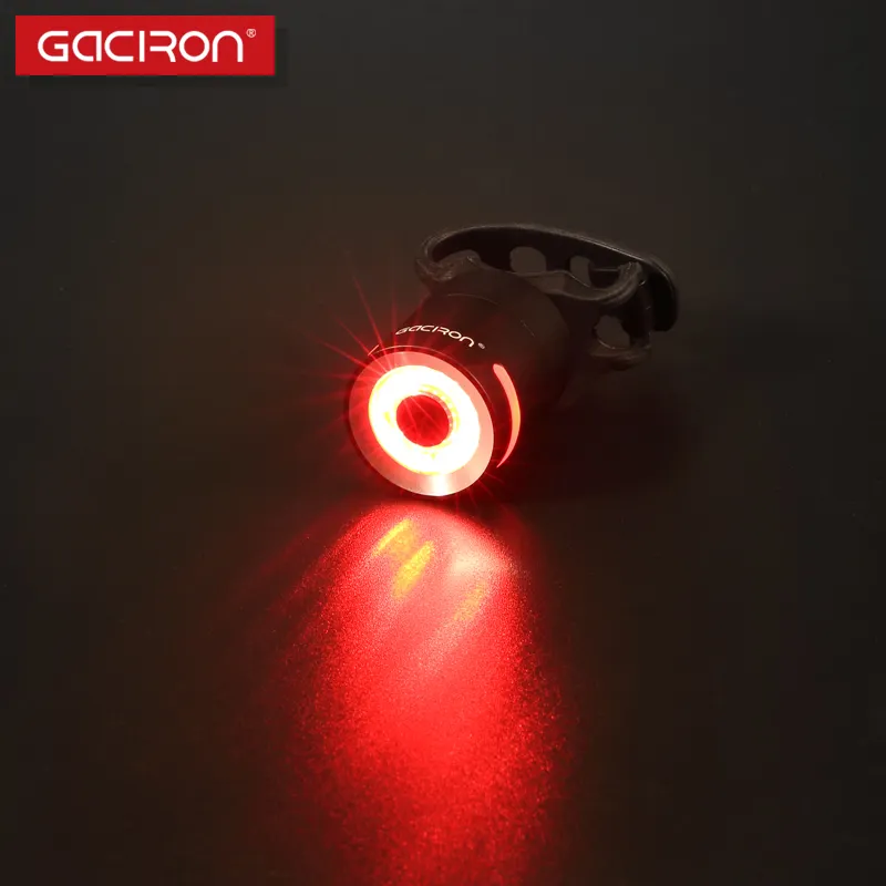 Gaciron W10 USB Rechargeable 3 Modes Safety Warning Road Bike LED Tail Bicycle Light