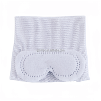 Couvre-yeux jetable pour bébé Masque pour les yeux de photothérapie Tissu élastique non tissé Conception à pois de style uni pour les soins néonatals