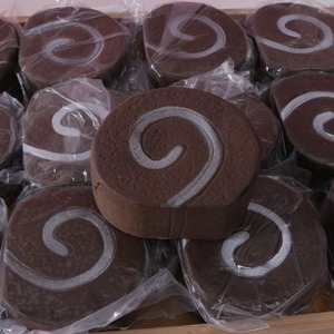 Juguete Antiestrés de PU con Forma de Rollo de Pastel de Chocolate, de Rebote Lento, Simulación de Comida, Regalo para Niños y Adultos - Product Image 1