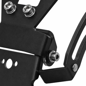 Soporte de matrícula de motocicleta eliminador de guardabarros (Tail Tidy) para <span class=keywords><strong>Kawasaki</strong></span> Z400 <span class=keywords><strong>Ninja</strong></span> 400 Z250 <span class=keywords><strong>250</strong></span> 2018-2025, aluminio CNC negro - Product Image 2