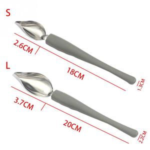 Chef decorazione <span class=keywords><strong>cucchiaio</strong></span> decorare Sushi cibo disegnare strumento Design salsa condimento piatto Dessert Bakeware torta gastronomia cucchiaino da caffè