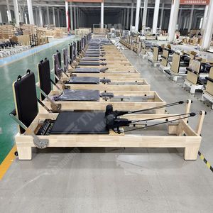 Cama Reformer de Pilates de roble para entrenamiento físico y entrenamientos de Yoga-Estudio y Promoción de Fábrica - Product Image 5