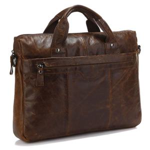 Premium Genuine Leather <b>Laptop</b> <b>Bags</b> For Men And <b>Women</b> With Padded <b>Laptop</b> Protection Spacious Compartments - Product Image 4