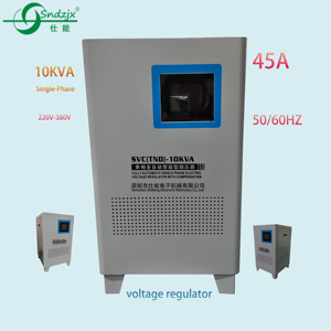 Sndzjx 10kva Eenfasige Koperspanningsstabilisator Statische Auto-Regeling Hoge Nauwkeurigheid Industrieel Gebruik Svc Wisselstroom Lcd - Product Image 1