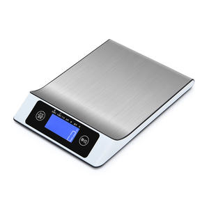 เครื่องชั่งครัวสแตนเลสแบบกำหนดเองได้ 15 กก. หน้าจอดิจิตอล ปิดอัตโนมัติ เครื่องชั่งแบบแท่นรูปสี่เหลี่ยมผืนผ้า CX-2017 - Product Image 1