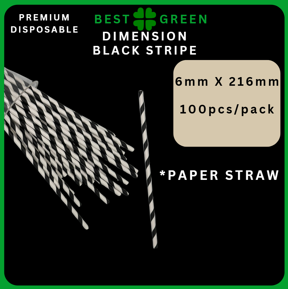 Noir &amp; blanc 6mm X 216mm