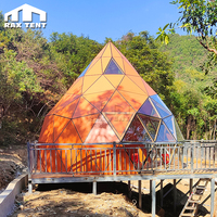 Tente dôme Zome en verre exclusive RAXTENT pour tente d'hôtel de luxe pour le glamping