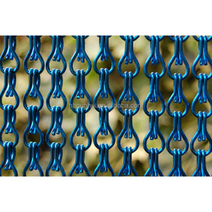 Rideau à chaîne en <span class=keywords><strong>aluminium</strong></span> illuminé avec lumières LED Technique tissée pour la création <span class=keywords><strong>d</strong></span>'ambiance en boîte de nuit - Product Image 3