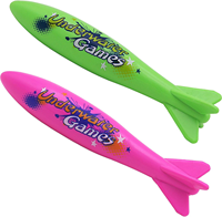 8.86 "grand jouet de piscine torpille de plongée jouet jeu sous-marin jouet de piscine pour enfant de 3 à 12 ans
