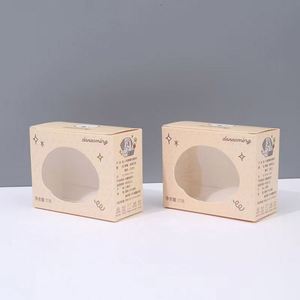 Cajas de Envío de Cartón Personalizadas con Logotipo, Cajas Corrugadas con Logotipo, Embalaje Promocional, Caja Transparente con Parche - Product Image 3