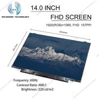 شاشة لابتوب بديلة من نوع Auo FHD مقاس 14 بوصة، نحيفة، بتقنية EDP 30pin، لوحة TFT LCD مع حوامل، جديدة لأجهزة الكمبيوتر المحمولة، 60 هرتز، شاشات مزدوجة