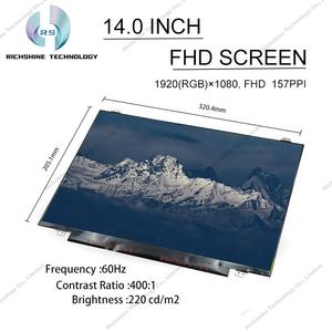 หน้าจอแล็ปท็อปทดแทน Auo FHD 14 นิ้ว แบบบาง EDP 30 พิน TFT LCD พร้อมขายึด ใหม่ สำหรับโน้ตบุ๊ก 60Hz จอคู่ - Product Image 4