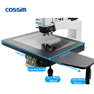 <span class=keywords><strong>Microscope</strong></span> métallographique numérique USB semi-apo <span class=keywords><strong>à</strong></span> objectif infini de 12 pouces pour pièces de travail super grandes, idéal pour l'inspection de semi-conducteurs et de FPD - Product Image 3