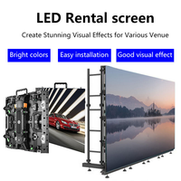 Écran LED durable 4x3m P26 P39 pour DJ, panneau vidéo extérieur étanche pour location de mariage