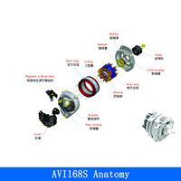 Assemblage d'alternateur de bus 28V150A de haute qualité AVI175R3007 meilleure vente alternateur de générateur 12V pour camions autobus nouveau Bus