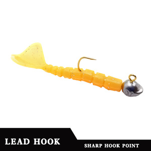 Mustabe Level 3 Hameçon Juggernaut Pointu AJ-JGR Micro-Feature Root Hook pour Appât Souple Fin Wacky Outdoor Cross-Border - Product Image 4