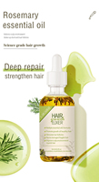 Sérum-Huile Capillaire Végétalien Unique Traitant la Perte de Cheveux avec Gingembre et Romarin, Accélérateur de Croissance Naturel pour le Cuir Chevelu (OEM/ODM Disponible)