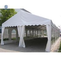 Tentes de réception en structure aluminium pour 200 personnes, idéales pour mariages et événements, en vente
