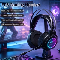 Casque d'ordinateur avec audio spatial, microphone d'enregistrement USB pour PC, conception supra-auriculaire confortable, annulation active du bruit