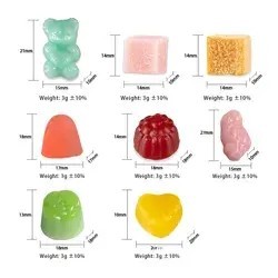 Pael <span class=keywords><strong>Palmetto</strong></span> Gummies Private Label 60 шт., здоровая пищевая добавка для ухода за волосами, <span class=keywords><strong>Palmetto</strong></span> Gummies - Product Image 6