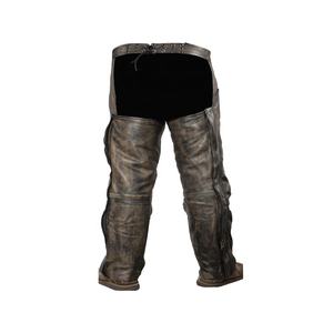 Cowboy Vintage-Sport en cuir de vachette respirant imperméable moto motard équitation course pantalon complet - Product Image 2
