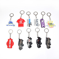 Porte-clés personnalisé en PVC souple, gaufré 2D/3D, en caoutchouc, avec logo abstrait, breloque de sac, cadeau promotionnel, souvenir, vente en gros