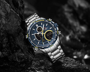 นาฬิกาข้อมือ <span class=keywords><strong>NF9182</strong></span>ระบบควอตซ์สำหรับผู้ชายนาฬิกาข้อมือแฟชั่นลำลองสำหรับธุรกิจ - Product Image 4