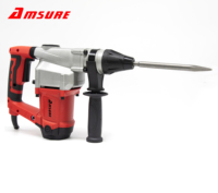 Marteau perforateur électrique industriel AMSURE AM32S 800W, diamètre de perçage max. 32 mm, 950 tr/min, 4350 coups par minute