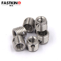 303CU Self Tapping Sleeve with 307 Insert Wire Thread Three-Hole Type Plain Finish Includes Screw Thread Liner