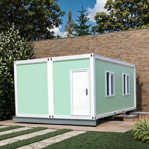Maison conteneur mobile amovible de 20 pieds pour habitation temporaire extérieure - Product Image 1