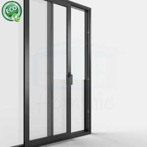Puerta Corredera Lateral de Aluminio con Rotura de Puente Térmico Serie 120, Fabricada en Foshan, con Doble Vidrio Templado - Product Image 6