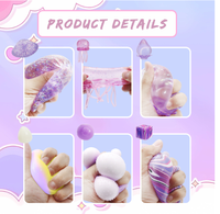 Nouveaux Jouets Squishy Mignons à Remontée Lente, Lot de 6, Ensemble Anti-Stress Fidget, Autres Jouets Mochi à Presser, Coffret Cadeau Unisexe pour Enfants et Adultes