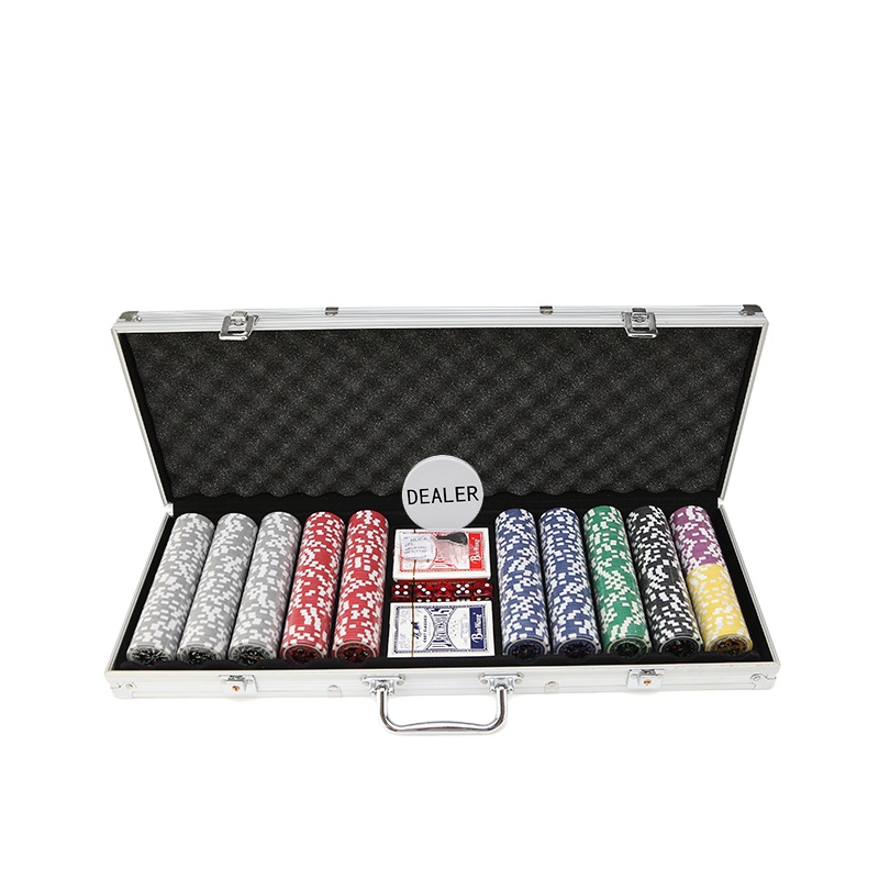 500 шт. 11,5 г набор покерных чипов/500 шт. 14 г глина чипы для тыкать игральные кости наборы чипов для покера