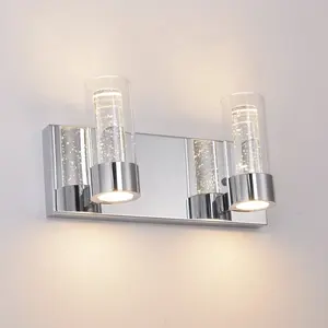 2020 nueva llegada moderno hotel superior led lámparas de pared led de lectura lámpara de pared de cristal lámpara de lujo vanidad iluminación