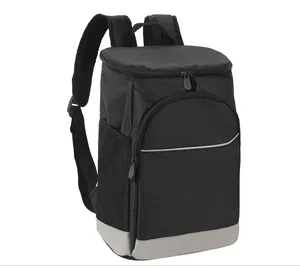 USB絶縁クーラーバックパックバッグ付き防水カレッジスクールストレージランチブックバッグ