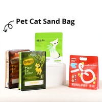 Sacs d'emballage pour aliments pour animaux de compagnie, litière pour chat, nourriture pour chat, nourriture pour chien, friandises pour animaux de compagnie, sac sous vide à huit côtés, type Zhejiang, directement de l'usine
