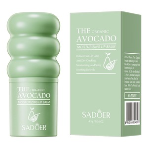 SADOER <span class=keywords><strong>Bálsamo</strong></span> Labial Hidratante de Aguacate Orgánico 4.5g - Manteca de Karité, Repara Labios Agrietados al 97%, Hidratación Profunda 72H y Anti-Grietas - Product Image 6