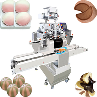 Machine automatique d'enrobage de biscuits BK-168TI avec dispositif d'alignement des plateaux, en acier inoxydable de qualité alimentaire, contrôle PLC, haute efficacité