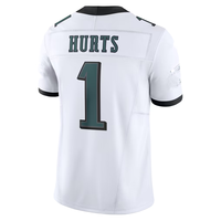 Philadelphie # 1 Hurts # 6 Smith # 26 Barkley # 33 Dejean # 55 Graham # Maillot de football brodé style joueur 98 Garter Jersey