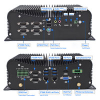 Intel 11. ª generación, Mini PC sin ventilador con 2 canales, LAN Dual, Wifi, Linux, GPIO, PC Industrial integrada, SSD, Mini USB DDR4, enchufe AU, nuevo