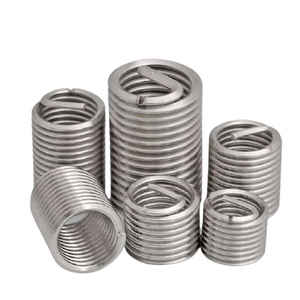 Inserts filetés autotaraudeurs en zinc/acier inoxydable 303, 302 M8*M12*15mm, certifiés ISO9001, vis et boulons avec 2 fentes de coupe - Product Image 5