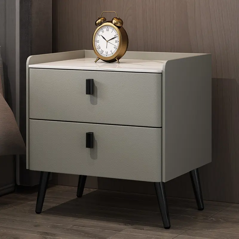 Custom Advanced Design Style nightstand with drawers chest luxury bedside cabinet modern bed side table